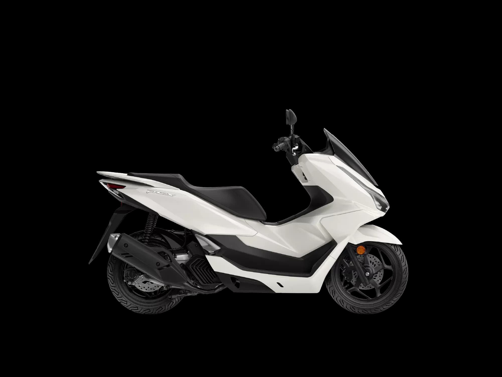 Honda PCX 125 - Pearl Snowflake White - imagine 1